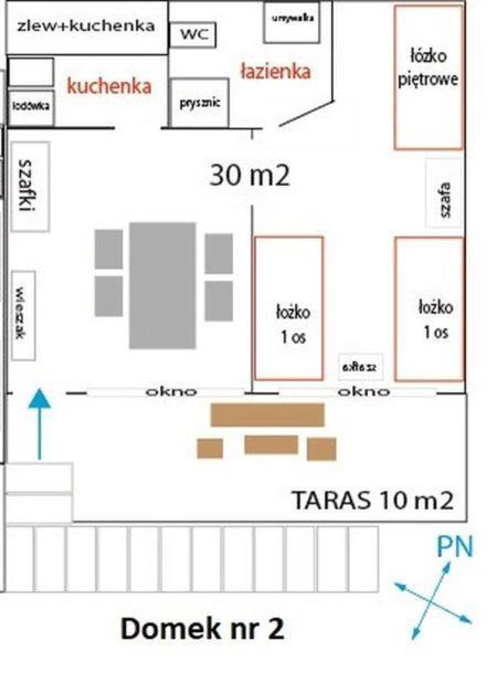 Wilawianki - Domki Nad Jeziorem Lubowo Apartment *